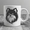 Pomeranian In DXF For Download, Free Commercial Use