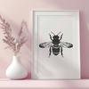 Creative Bee Drawing