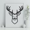 Artistic Deer SVG - Free Commercial Use Download