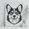 Creative Welsh Corgi - Craft DXF