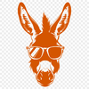 Stunning Donkey Clip Art