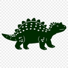 Ankylosaurus SVG, PNG, PDF And DXF Files