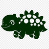 Artistic Dino In SVG Format - Free Download