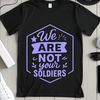 A collection of thought-provoking anti-war quotes in a clean, modern design.