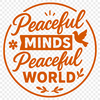 Collection of inspirational anti-war quotes in a simple vector design, suitable for commercial use.