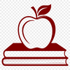 Open Book with Apple Logo A digital illustration of an open book with the Apple logo on the cover, suitable for educational purposes.