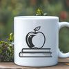 Apple Education Icon SVG An SVG icon of a book featuring the Apple brand, ideal for use in teaching materials and vector graphics applications.