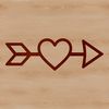 Arrow SVG cut file for Cricut and laser cutting