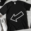 Vector arrow design for laser engraving and cut files