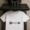 Arrow SVG template for laser cutting and Cricut projects
