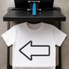 Arrow SVG template for Cricut, laser cutter, and web design