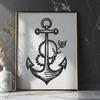 Anchor Clip Art In PNG & SVG - Free Digital Download