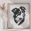 Creative Australian Shepherd In SVG - Free Download