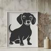 Stunning Dachshund Clip Art