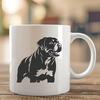 Stunning Rottweiler In SVG