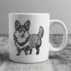 Free Standing Welsh Corgi - PDF