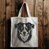 Australian Shepherd Illustration In PNG & SVG - Free Digital Download