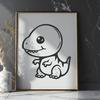 Cute Baby Dinosaur - PDF Format