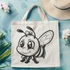 Cute Bee Digital Art