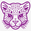 Stunning Big Cat Vector Craft File