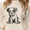 Stunning Puppy - Laser Engraver SVG