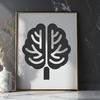 Unique Brain Vector Image DXF - Free Download