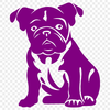 Artistic Bulldog Printable Artwork In SVG For Free Download