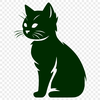 Stunning Sitting Cat Decal