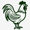 Chicken Printable Image In SVG, PNG, PDF And DXF File Formats