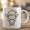 Elf Illustration In PDF File Format For Free Download