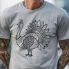 Stunning Turkey Drawing - Free DXF Download