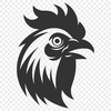 Artistic Rooster In DXF Free Commercial Use Download