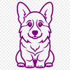 Creative Sitting Corgi - PDF