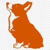 Free Unique Puppy Digital Artwork PNG - Commercial Use