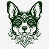 Dog Vector Craft File In SVG, PNG, PDF And DXF Formats