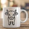 Free Cow Vector Image