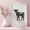 Beautiful Cow - Sublimation SVG