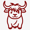 Unique Cow Clipart PNG - Free Download