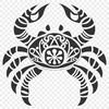 Free Unique Crab Drawing PNG - Commercial Use