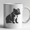 Sitting Bulldog PDFs - Free Commercial Use