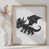 Free Creative Dragon - Free SVG Download, Commercial Use