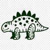 Stunning Dinosaur - Cricut PNG Free Download