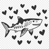 Shark Printable Artwork In PNG & SVG - Free Digital Download