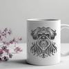 Ornate Shih Tzu Template