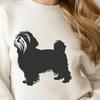 Stunning Standing Shih Tzu Digital Drawing