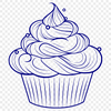 Unique Cupcake - Procreate DXF