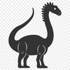 Free Stunning Dinosaur Stencil