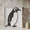 Creative Penguin Vector Illustration - Free SVG