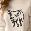 Artistic Pig - Vinyl DXF