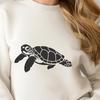 Beautiful Sea Turtle Printable Image